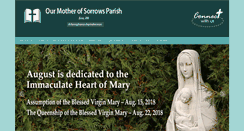 Desktop Screenshot of motherofsorrowerie.org